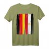 Deutschland Ägypten Flaggen T-Shirt - Doppelte Staatsbürgerschaft, Integration & Toleranz feiern zu Geburtstag, Weihnachten & Flaggen Tag