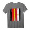 Deutschland Ägypten Flaggen T-Shirt - Doppelte Staatsbürgerschaft, Integration & Toleranz feiern zu Geburtstag, Weihnachten & Flaggen Tag