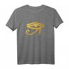 Auge des Horus Ra Grafik-T-Shirt – Altes ägyptisches Kulturmotiv, perfektes Geschenk für Kultur- und Mythologiefans
