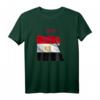 Gewellte ägyptische Flagge im Inneren der Karte von Ägypten T-Shirt – Perfektes Geschenk für Brüder, Schwestern & Ägypten-Liebhaber