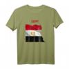 Gewellte ägyptische Flagge im Inneren der Karte von Ägypten T-Shirt – Perfektes Geschenk für Brüder, Schwestern & Ägypten-Liebhaber