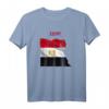Gewellte ägyptische Flagge im Inneren der Karte von Ägypten T-Shirt – Perfektes Geschenk für Brüder, Schwestern & Ägypten-Liebhaber