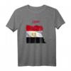 Gewellte ägyptische Flagge im Inneren der Karte von Ägypten T-Shirt – Perfektes Geschenk für Brüder, Schwestern & Ägypten-Liebhaber