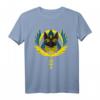 Bastet Göttin T-Shirt mit schwarzen Katzen - Ägyptische Mythologie & Katzenliebhaber Geschenk