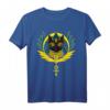 Bastet Göttin T-Shirt mit schwarzen Katzen - Ägyptische Mythologie & Katzenliebhaber Geschenk