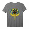 Bastet Göttin T-Shirt mit schwarzen Katzen - Ägyptische Mythologie & Katzenliebhaber Geschenk