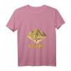 Damen T-Shirt mit ägyptischen Pyramiden, Pharao Tutankhamun und Mythologie - V-Ausschnitt, stylisch & kulturell inspiriert