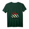 Damen Ägypten Flagge T-Shirt mit V-Ausschnitt – Stolzes Fanoutfit für Sport und Festivals, perfektes Geschenk für Ägypten-Fans