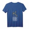 Damen Katzen T-Shirt mit V-Ausschnitt – Verehrte Katzen als Götter im alten Ägypten, perfektes Geschenk für Katzenliebhaber und Geschichtsfans