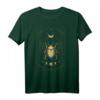 Ägyptisches geflügeltes Skarabäus Mondphase Tarot T-Shirt – Magisches Esoterik-Design für Tarot-Leser, Hexen & Okkulte, Perfekt für Halloween & Samhain