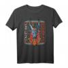 Anubis Ägyptischer Gott des Lebens – Retro Vintage Mythologie T-Shirt für Fans der alten ägyptischen Kultur, Götter und Monster