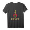Ankh & Ägypten Karte T-Shirt – Life Schlüssel Symbol Geschenk für Ägypten-Liebhaber, Männer, Frauen, Kinder & Jugendliche