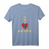 Ankh & Ägypten Karte T-Shirt – Life Schlüssel Symbol Geschenk für Ägypten-Liebhaber, Männer, Frauen, Kinder & Jugendliche