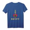 Ankh & Ägypten Karte T-Shirt – Life Schlüssel Symbol Geschenk für Ägypten-Liebhaber, Männer, Frauen, Kinder & Jugendliche