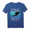 Taucher Spruch T-Shirt für Herren | Lustiges Tauchershirt für Hobbytaucher & Meerliebhaber