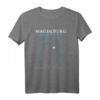 Germany Magdeburg T-Shirt - Klassisch geschnitten, doppelt genähter Saum, perfekt für Stadtliebhaber und Souvenirs