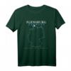 Germany Flensburg T-Shirt - Klassisch geschnitten, doppelt genähter Saum, ideal als Souvenir oder Deutschland Fanartikel