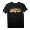 Mein Magdeburg Skyline Deutschland Heimat Stadt T-Shirt – Perfektes Geschenk für Magdeburger und Heimatliebhaber