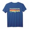 Mein Magdeburg Skyline Deutschland Heimat Stadt T-Shirt – Perfektes Geschenk für Magdeburger und Heimatliebhaber