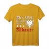 Albanien Adler Spruch T-Shirt – Balkan Logo Design im Stolz Stil, Geschenk für Albanien Liebhaber und Fans