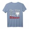 Albanien Adler Spruch T-Shirt – Balkan Logo Design im Stolz Stil, Geschenk für Albanien Liebhaber und Fans