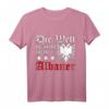 Albanien Adler Spruch T-Shirt – Balkan Logo Design im Stolz Stil, Geschenk für Albanien Liebhaber und Fans