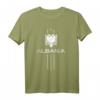 Albanien Flagge T-Shirt – Stolz auf Albanische Wurzeln & Balkan-Identität, Geschenkidee für Albaner, Bauarbeiter & Balkan-Fans