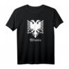 Albanien Flagge und Adler T-Shirt – Geschenkidee für Albaner und Albanerinnen, Nationalstolz zeigen, perfekt für Weihnachten & Geburtstag