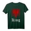 Albanien Mann Adler Logo T-Shirt - Stolz auf Albanische Herkunft, ideales Fan- und Kulturgadget