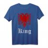 Albanien Mann Adler Logo T-Shirt - Stolz auf Albanische Herkunft, ideales Fan- und Kulturgadget