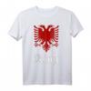 Albanien Mann Adler Logo T-Shirt - Stolz auf Albanische Herkunft, ideales Fan- und Kulturgadget