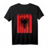 Albanien Flagge Shirt Vintage Albanien T-Shirt - Lustiges Geschenk für Männer, Frauen & Kinder im Retro Stil