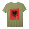 Albanien Flagge Shirt Vintage Albanien T-Shirt - Lustiges Geschenk für Männer, Frauen & Kinder im Retro Stil