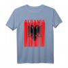 Albanien Flagge Shirt Vintage Albanien T-Shirt - Lustiges Geschenk für Männer, Frauen & Kinder im Retro Stil