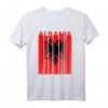 Albanien Flagge Shirt Vintage Albanien T-Shirt - Lustiges Geschenk für Männer, Frauen & Kinder im Retro Stil