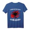 Albaner Flagge Albanien T-Shirt mit Adler Wappen - Lustiges patriotisches Design für Albaner und Kosovo-Albaner