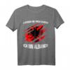 Albaner Flagge Albanien T-Shirt mit Adler Wappen - Lustiges patriotisches Design für Albaner und Kosovo-Albaner