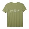 Albanische Shqiponja Outfit - Adler Herzschlag T-Shirt für Albaner, mit Stolz auf Wurzeln, Geschenk für Männer, Frauen & Kinder