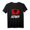 Albanien Flagge Albania Fahne Fan Geschenk T-Shirt – Perfektes Geburtstags- und Weihnachtsgeschenk für Albaner, Heimatverbundene & Urlaubsliebhaber