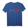 Albanien Herzschlag Flagge Liebe T-Shirt – Perfektes Geschenk für Albaner, Heimatverbundene & Reisebegeisterte