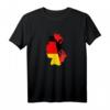 Albanien Deutschland Herkunft T-Shirt mit Adler und Flaggen – Stolzes Geschenk für Albaner und Deutsche zum Geburtstag, Zuckerfest & mehr