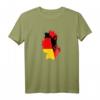 Albanien Deutschland Herkunft T-Shirt mit Adler und Flaggen – Stolzes Geschenk für Albaner und Deutsche zum Geburtstag, Zuckerfest & mehr