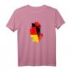 Albanien Deutschland Herkunft T-Shirt mit Adler und Flaggen – Stolzes Geschenk für Albaner und Deutsche zum Geburtstag, Zuckerfest & mehr