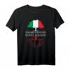 Italien an den Wurzeln Albaniens - Albanien angebaut T-Shirt für Familienfeste, patriotische Anlässe und Souvenirs