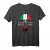 Italien an den Wurzeln Albaniens - Albanien angebaut T-Shirt für Familienfeste, patriotische Anlässe und Souvenirs