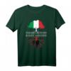 Italien an den Wurzeln Albaniens - Albanien angebaut T-Shirt für Familienfeste, patriotische Anlässe und Souvenirs