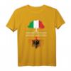 Italien an den Wurzeln Albaniens - Albanien angebaut T-Shirt für Familienfeste, patriotische Anlässe und Souvenirs
