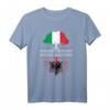 Italien an den Wurzeln Albaniens - Albanien angebaut T-Shirt für Familienfeste, patriotische Anlässe und Souvenirs