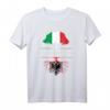 Italien an den Wurzeln Albaniens - Albanien angebaut T-Shirt für Familienfeste, patriotische Anlässe und Souvenirs