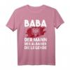 Baba die Legende Albanisches T-Shirt mit Flagge und Adler – Stolz auf Albanien, perfekt für albanische Väter und Familien